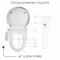 Bidetmate 3000 Series Bidet Seat, Remote Control, Elongated, White BM-3000R-E - alternate 7